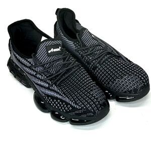 Arisic Safety Toe Shoes  Lightweight Safety Composite Toe Shoes  Euro 45 Black